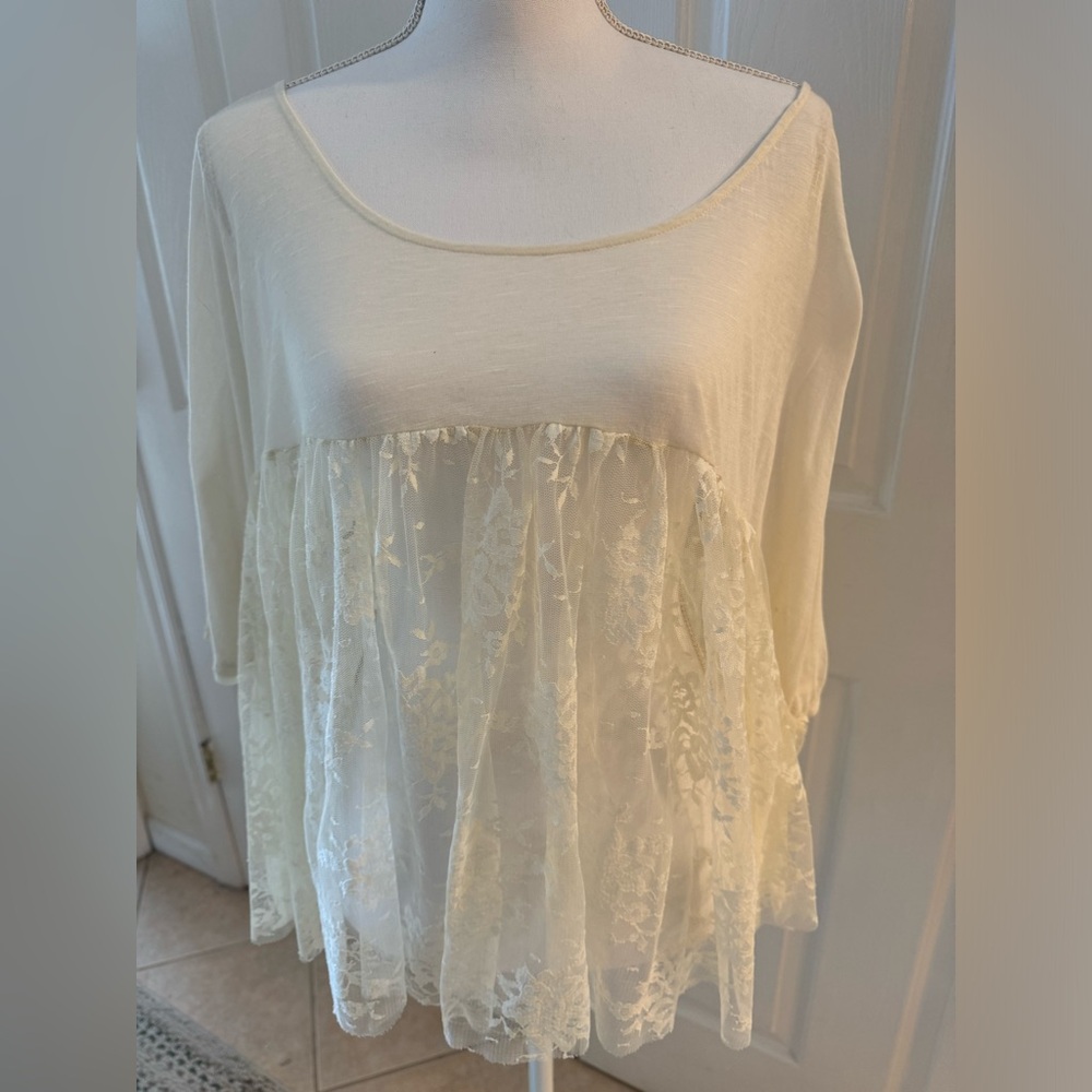 Free People Blouse Size L